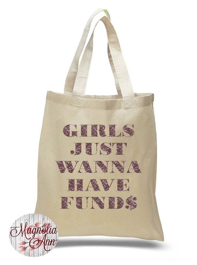 Einkaufstasche, Tote Bag in 7 Farben, Handtasche, Geldbörse von MagnoliaAnn