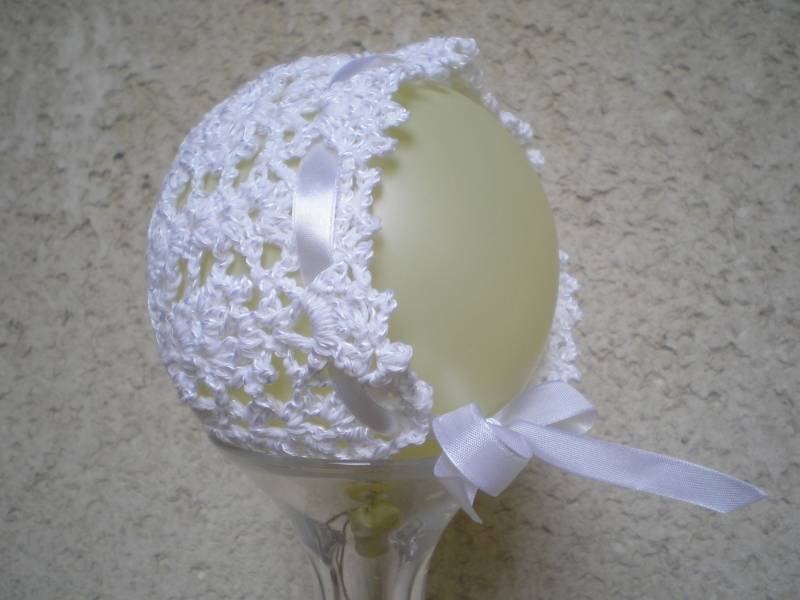 Weiße Mütze von MagnoliaDziergana