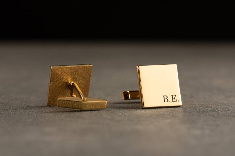 Manschettenknöpfe Mit Gravur Und Initialen von MagnoliaMen