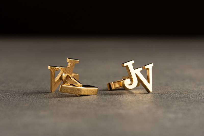 Personalisierte Manschettenknöpfe Aus Sterlingsilber von MagnoliaMen