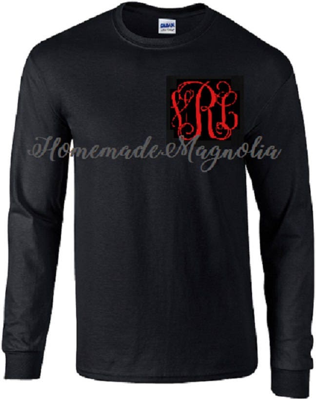 Monogrammiert Langarm T-Shirt, Lange Ärmel Personalisiertes Geschenk, Personalisierte Tshirt, Brautjungferngeschenk, Braut Partei Shirts Monogrammiert Langarm T-Shirt, Lange Ärmel Personalisiertes Geschenk, Personalisierte Tshirt, Brautjungferngeschenk, Braut Partei Shirts von MagnoliaRaynStudios
