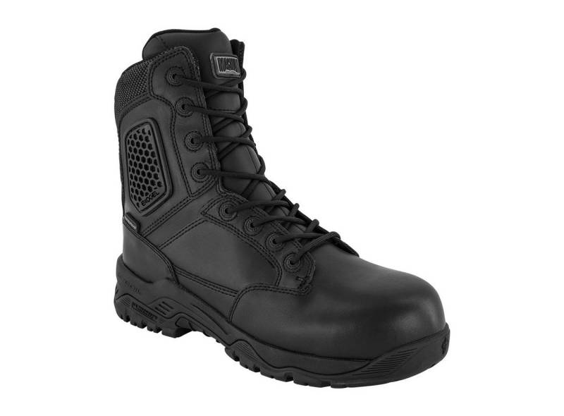 Magnum Arbeitsschuhe Strike Force 8.0 WP Leder (wasserdicht, Sidezip) Wanderschuh von Magnum