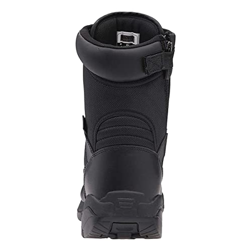 Magnum 'Panther 8 SZ' 8 Inch Side Zip Military Combat Boots - Black Magnashield Coated Action Leather, Mens UK 13 / EU 47 von Magnum