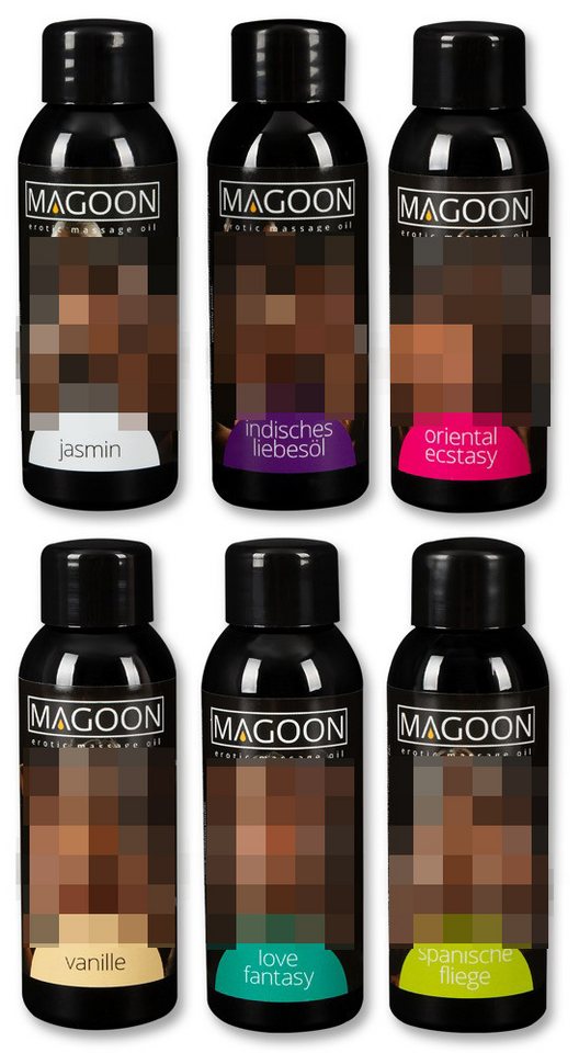 Magoon Massageöl 6er Set Massageöle Magoon Massageöl 6er Set Massageöle von Magoon