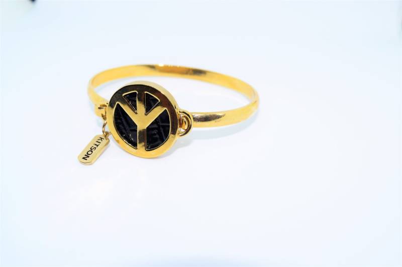 Kitson Peace Symbol Gold Armband von MagpiesCoven