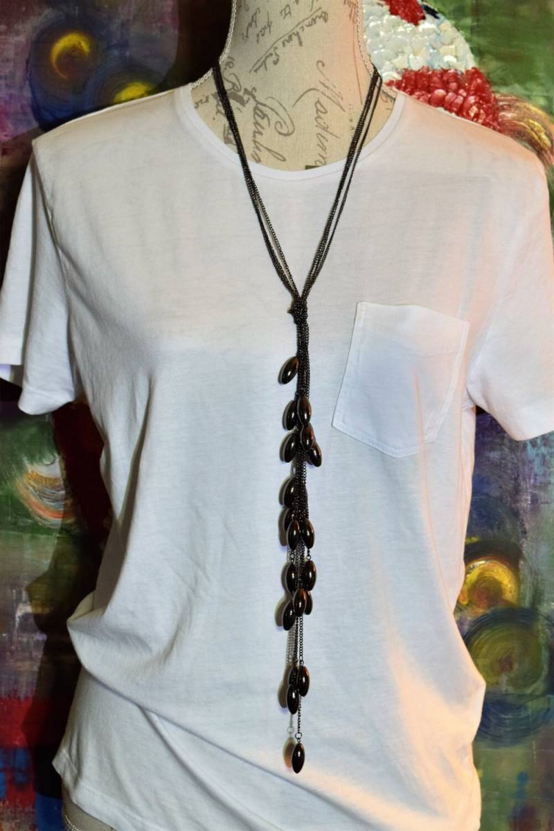 Vintage Layered Halskette Mit Perlen von MagpiesCoven