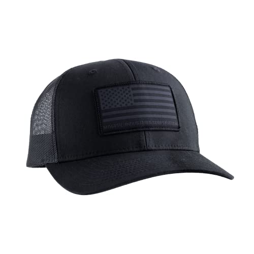 Magpul Damen Trucker-mütze, Schnappverschluss, Einheitsgröße Baseballkappe, Standard Patch schwarz von Magpul