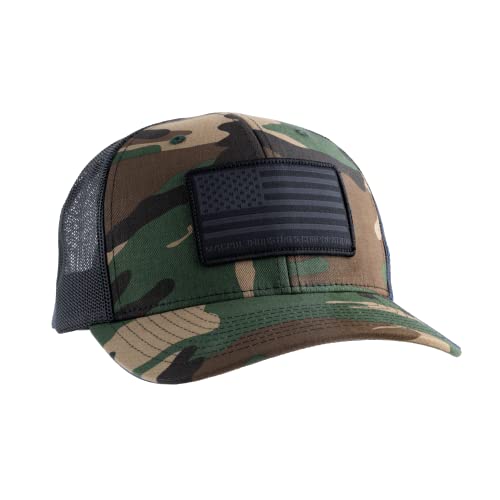 Magpul Unisex Trucker Hat Snap Back Baseball Cap, One Size Fits Most Baseballkappe, Standard Patch Woodland Camo, Einheitsgröße Magpul Unisex Trucker Hat Snap Back Baseball Cap, One Size Fits Most Baseballkappe, Standard Patch Woodland Camo, Einheitsgröße von Magpul