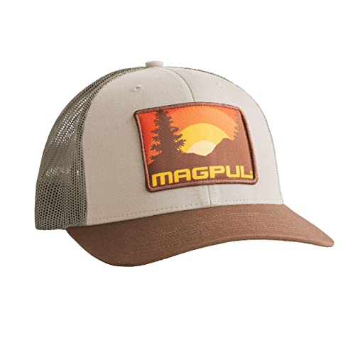 Magpul Unisex Trucker Hat Snap Back Baseball Cap, One Size Fits Most Baseballkappe, Tagesanbruch Mesquite Magpul Unisex Trucker Hat Snap Back Baseball Cap, One Size Fits Most Baseballkappe, Tagesanbruch Mesquite von Magpul