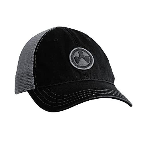 Magpul Unisex Trucker-mütze, Schnappverschluss, Einheitsgröße Baseballkappe, Gewaschenes Kleidungsstück, Schwarz/Anthrazit von Magpul
