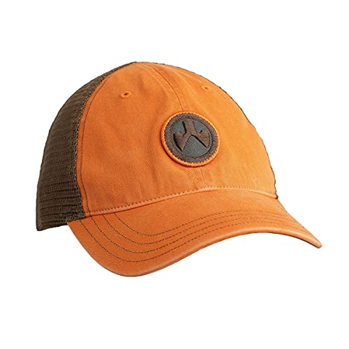 Magpul Unisex Trucker Hat Snapback Baseball Cap, One Size Fits Most Baseballkappe, Garment Washed Orange/Braun, Einheitsgröße Magpul Unisex Trucker Hat Snapback Baseball Cap, One Size Fits Most Baseballkappe, Garment Washed Orange/Braun, Einheitsgröße von Magpul
