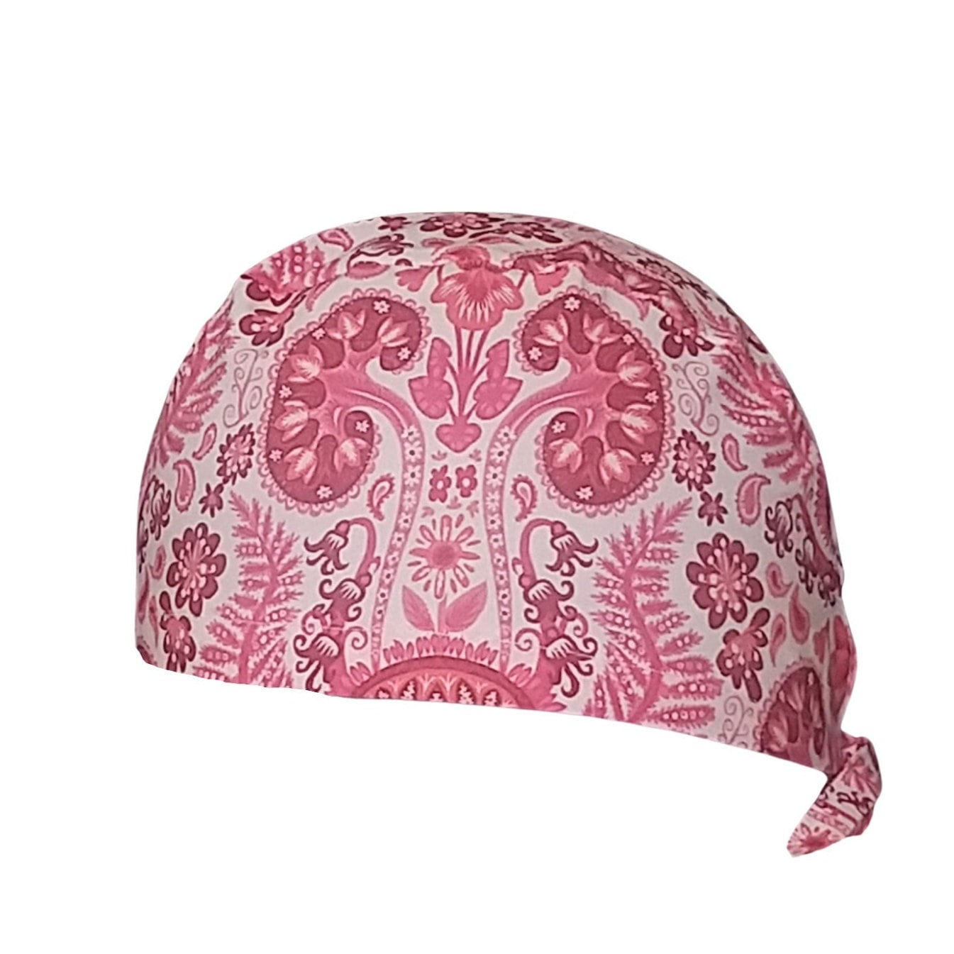 Anpassbare Rosa Op-Haube Aus Baumwolle Mit Nierenanatomie, 3 Modelle, Kurzes Oder Langes Haar, Anpassbare Peeling-Haube, Chirurgen-Haube von MagsCaps