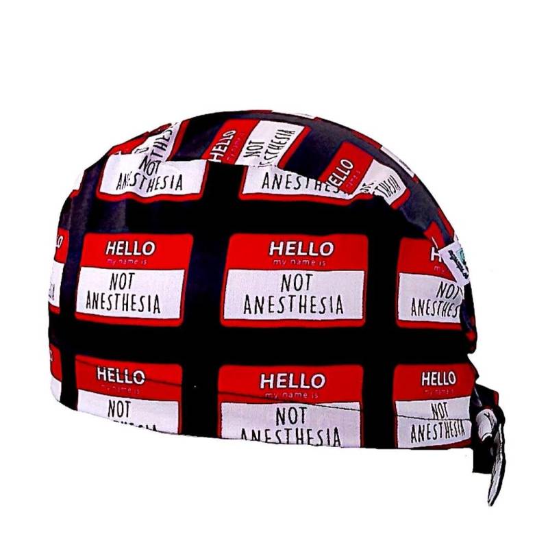 Op-Haube „Hallo, Mein Name Ist Nicht Anästhesie" von MagsCaps