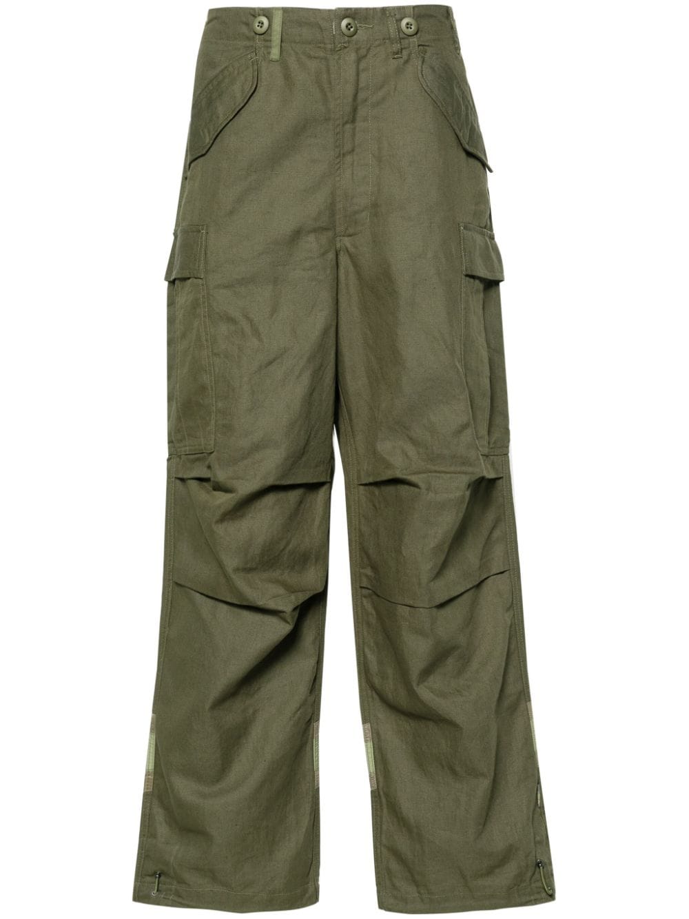 Maharishi Hi-Vis M65 Cargohose mit weitem Bein - Grün von Maharishi