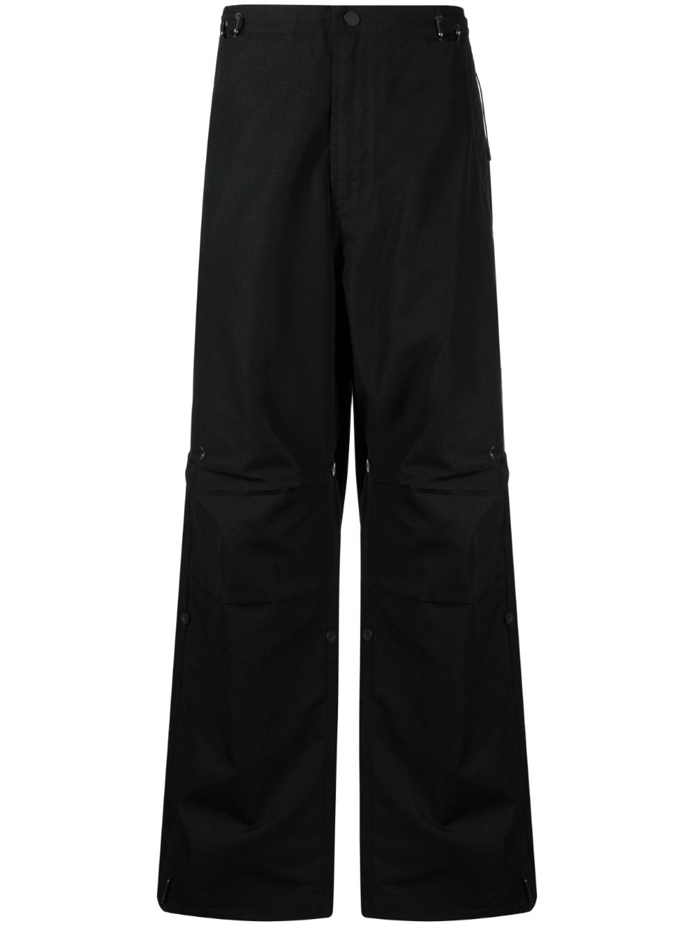 Maharishi Lockere Hose mit Hasenstickerei - Schwarz von Maharishi