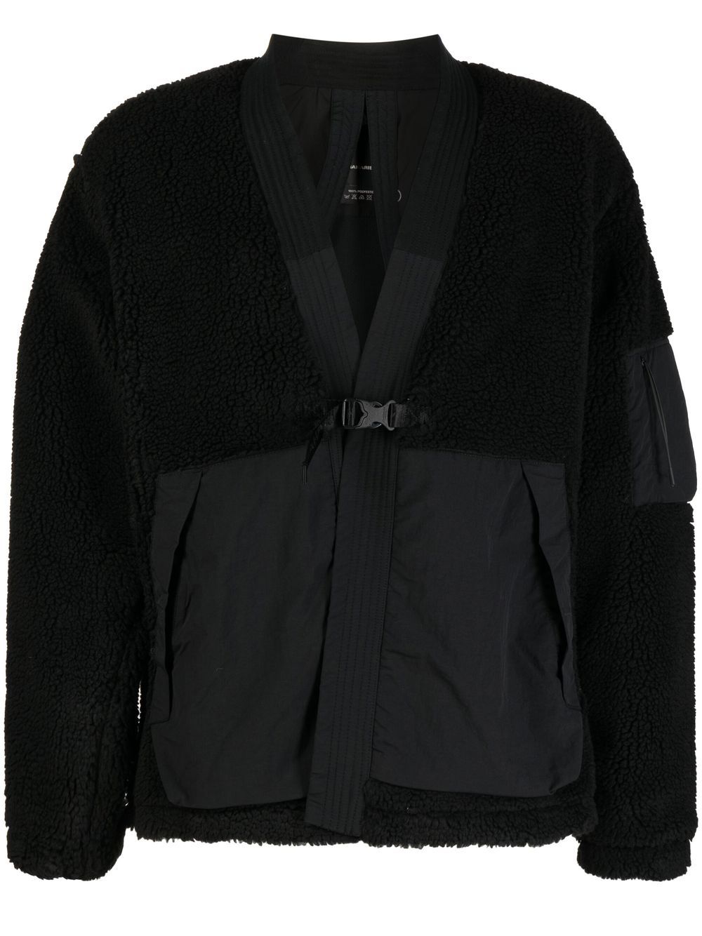 Maharishi Jacke mit Faux Shearling - Schwarz von Maharishi