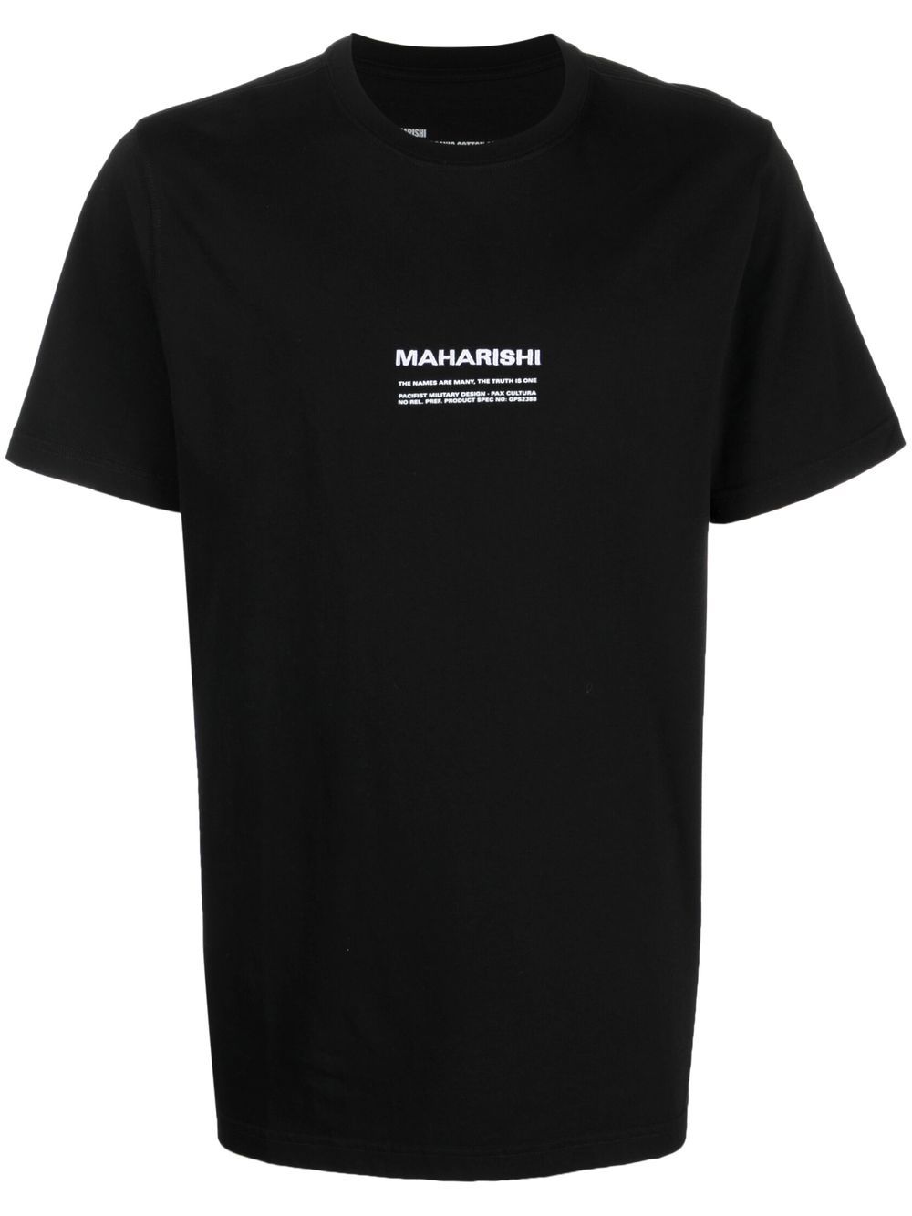 Maharishi T-Shirt aus Bio-Baumwolle - Schwarz von Maharishi