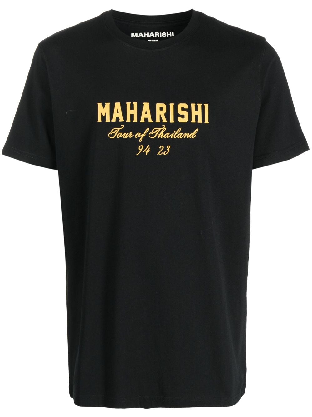 Maharishi T-Shirt aus Bio-Baumwolle mit Print - Schwarz von Maharishi