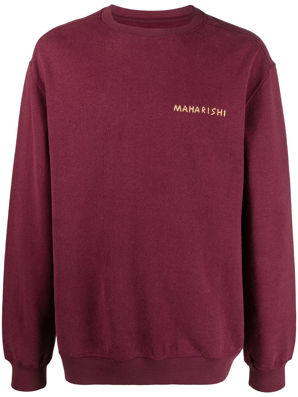 Maharishi Sweatshirt mit Logo-Print - Rot von Maharishi