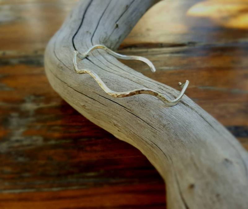 Wave Manschette Aus Sterling Silber Ocean Jewelry Made in Hawaii Wave Manschette Aus Sterling Silber Ocean Jewelry Made in Hawaii von MahinaSpirit