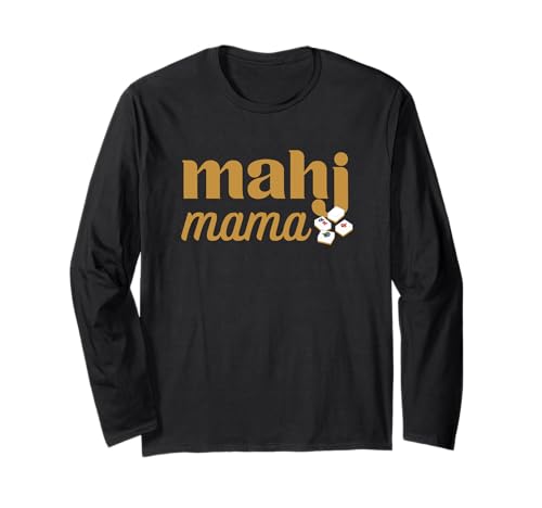 Mahjong Player Mahj Mama Legespiel Langarmshirt Mahjong Player Mahj Mama Legespiel Langarmshirt von Mahjong Club