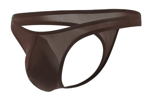 Maiclaice Herren Eisseide Low Waist T-Rücken Bikini Slips Unterwäsche von Maiclaice