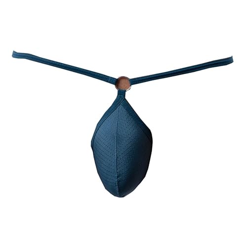 Maiclaice Herren Elastan Tanga Low Waist T-Rücken Bikini Slip Unterwäsche Dunkelgrün XX-Large von Maiclaice