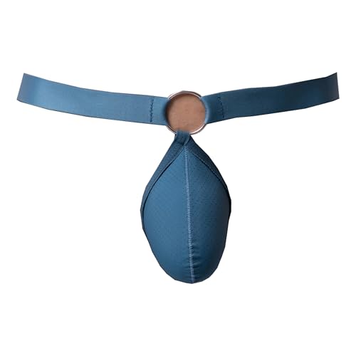 Maiclaice Herren Elastan Tanga Low Waist T-Rücken Bikini Slip Unterwäsche von Maiclaice