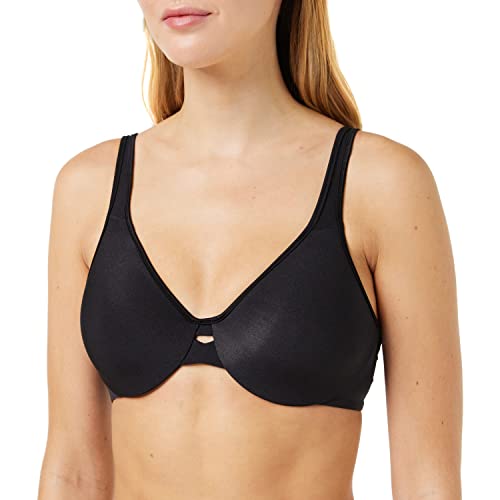 Maidenform Damen, Minimizer, BH, Dream Punge into Comfort Keyhole Minimiser, Black (Onyx), Gr. 75E von Lilyette