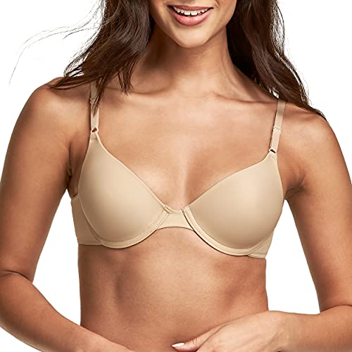 Maidenform Damen BH One Fab Fit-Demi, Beige (Body Blush) - 75A (Herstellergröße: 34A) von Maidenform