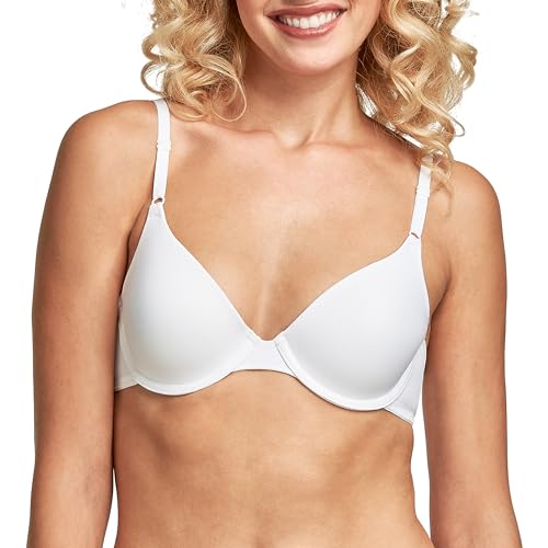 Maidenform Damen BH One Fab Fit-Demi, Weiß (White) - 70A (Herstellergröße: 32A) von Maidenform