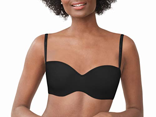 Maidenform Damen Bügelloser BH Convertible Strapless Lilyette, Schwarz, 75C (Herstellergröße: 34C) von Maidenform