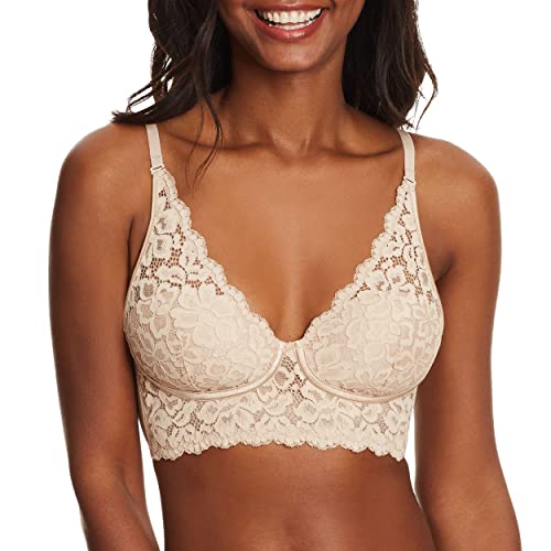 Maidenform Damen Casual Comfort-Convertible Bralette, Paris Nude, 85C von Maidenform