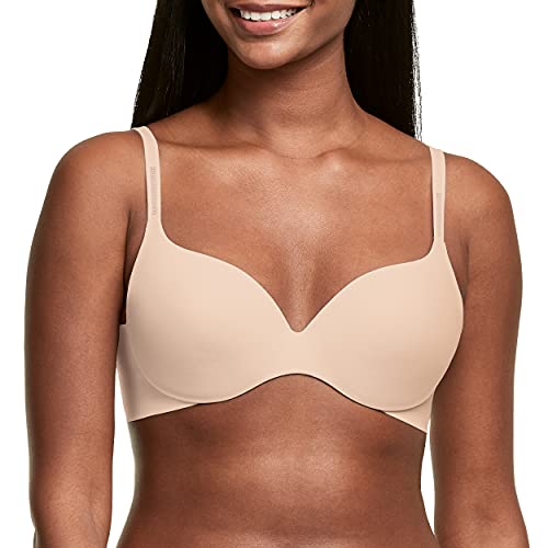 Maidenform Damen Comfort Devotion Dm0070 Dreamwire Vollschalen BH mit voller Abdeckung, Almond, 38D von Maidenform
