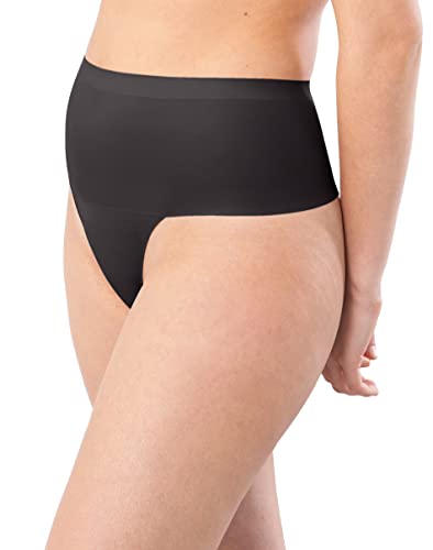 Maidenform Damen Cover Your Bases 2 Pack Thong Tangahöschen, Black, L von Maidenform