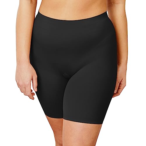 Maidenform Damen Cover Your Bases Smoothing Shapewear Slip Short DM0035, Schwarz, L von Maidenform