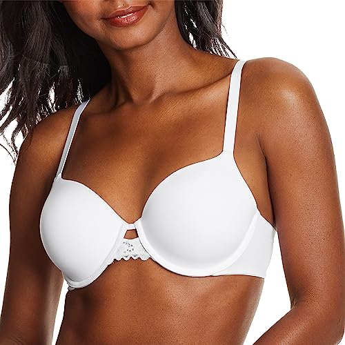 Maidenform Damen Eine tolle Passform BH mit voller Abdeckung, Weiss/opulenter Garten, 75D von Maidenform