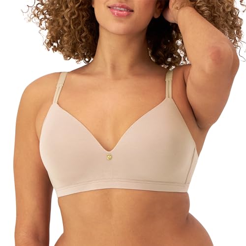 Maidenform Damen Everyday Luxe T-Shirt Wireless Convertible Bra, Evening Blush, 85D von Maidenform