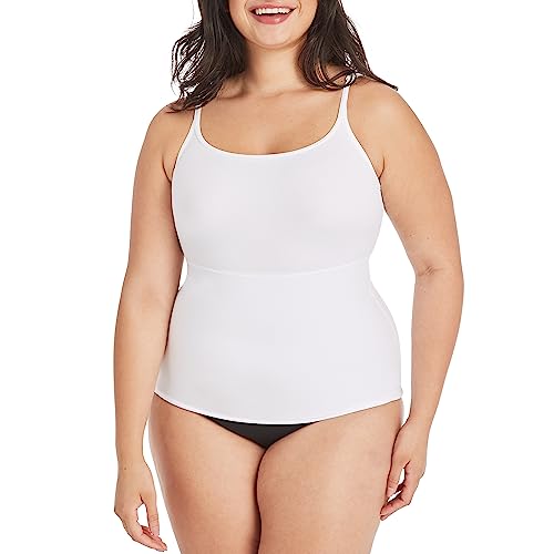 Maidenform Damen Fat Free Dressing Camisole Top, Weiß, 36 (Herstellergröße: M) von Maidenform