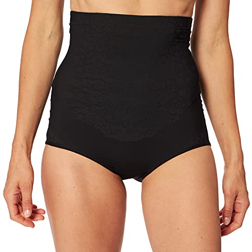 Maidenform Damen Fitsense High Waist Brief Miederrock, Schwarz (Noir Xbk), 36 (Herstellergröße: Medium) von Maidenform