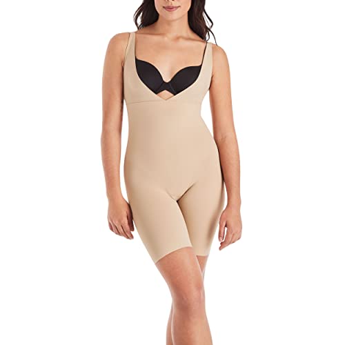 Maidenform Damen Take Inches Off - Unitard Miederkleid, Body Blush, S EU von Maidenform