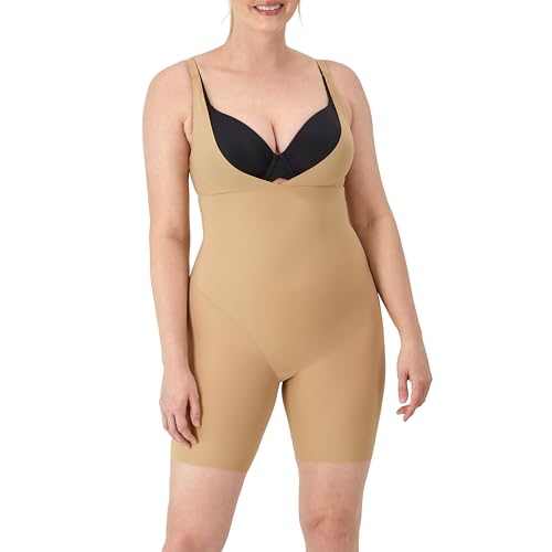 Maidenform Damen Miederkleid TAKE INCHES OFF, Einfarbig, Gr. 42 (Herstellergröße: XL), Beige (BODY BEIGE BDB) von Maidenform