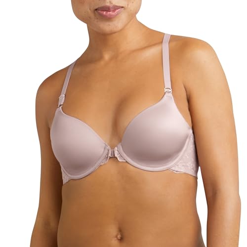 Maidenform Damen One Fab Fit 07112 Bügel Racerback BH mit voller Abdeckung, Glanz, 90B von Maidenform