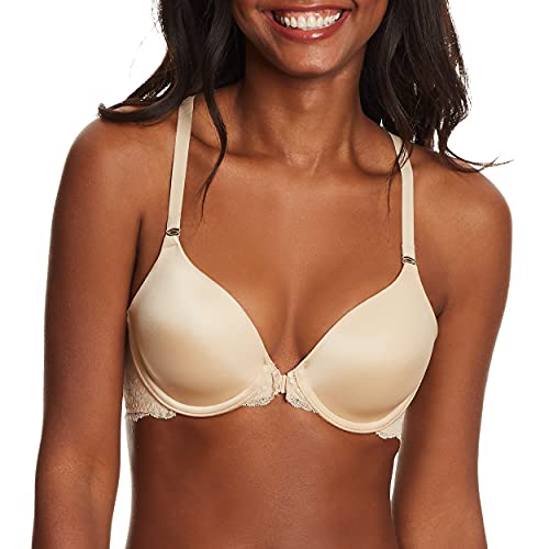 Maidenform Damen One Fab Fit Extra Coverage Lace T-Back BH, Beige, 90B von Maidenform