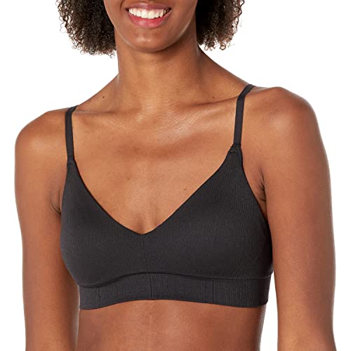 Maidenform Damen Pure Comfort Feel Good Seamless Bralette BH, Schwarz, M von Maidenform