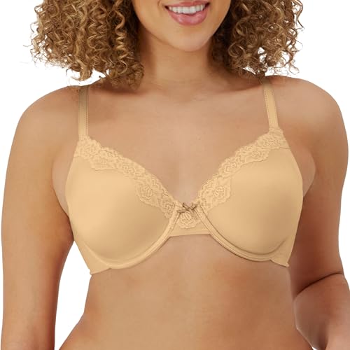 Maidenform Damen Push Up COMFORT DEVOTION SG EMBOITANT T-Shirt, Beige, 85D (Herstellergröße: 38D) von Maidenform