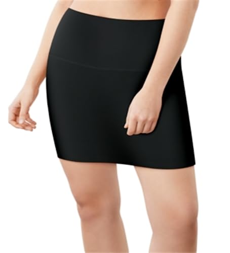 Maidenform Damen Tame Your Tummy Half Slip Shapewear Dm0702 Halber Schlupf, Schwarz, XL von Maidenform