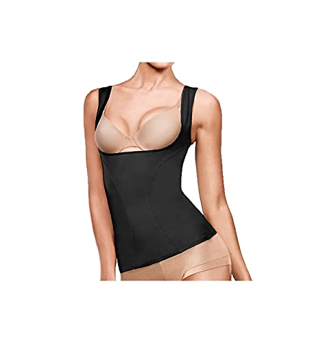 Maidenform Flexees Damen Weste, Modernes Schwarz, 48 von Maidenform