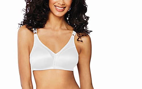 Maidenform Damen bh Bali - Double Support Wirefree Bra, Weiß (Blanc 100), 34C von Bali