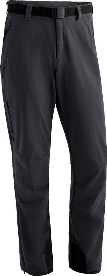 Maier Sports Bundfaltenhose Naturno He-Hose el. BLACK von Maier Sports
